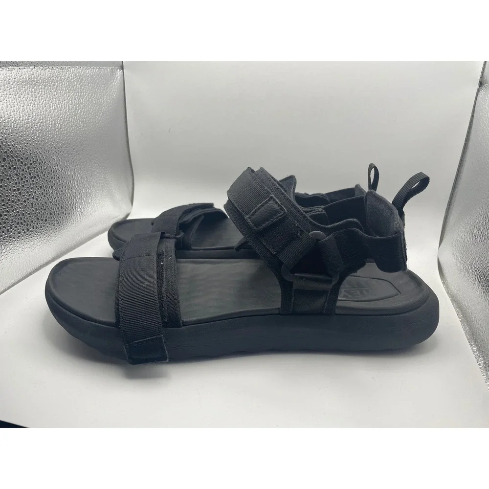 Hey Dude Mens Carson Sandal Sport Mode Black‎ Size 11 M